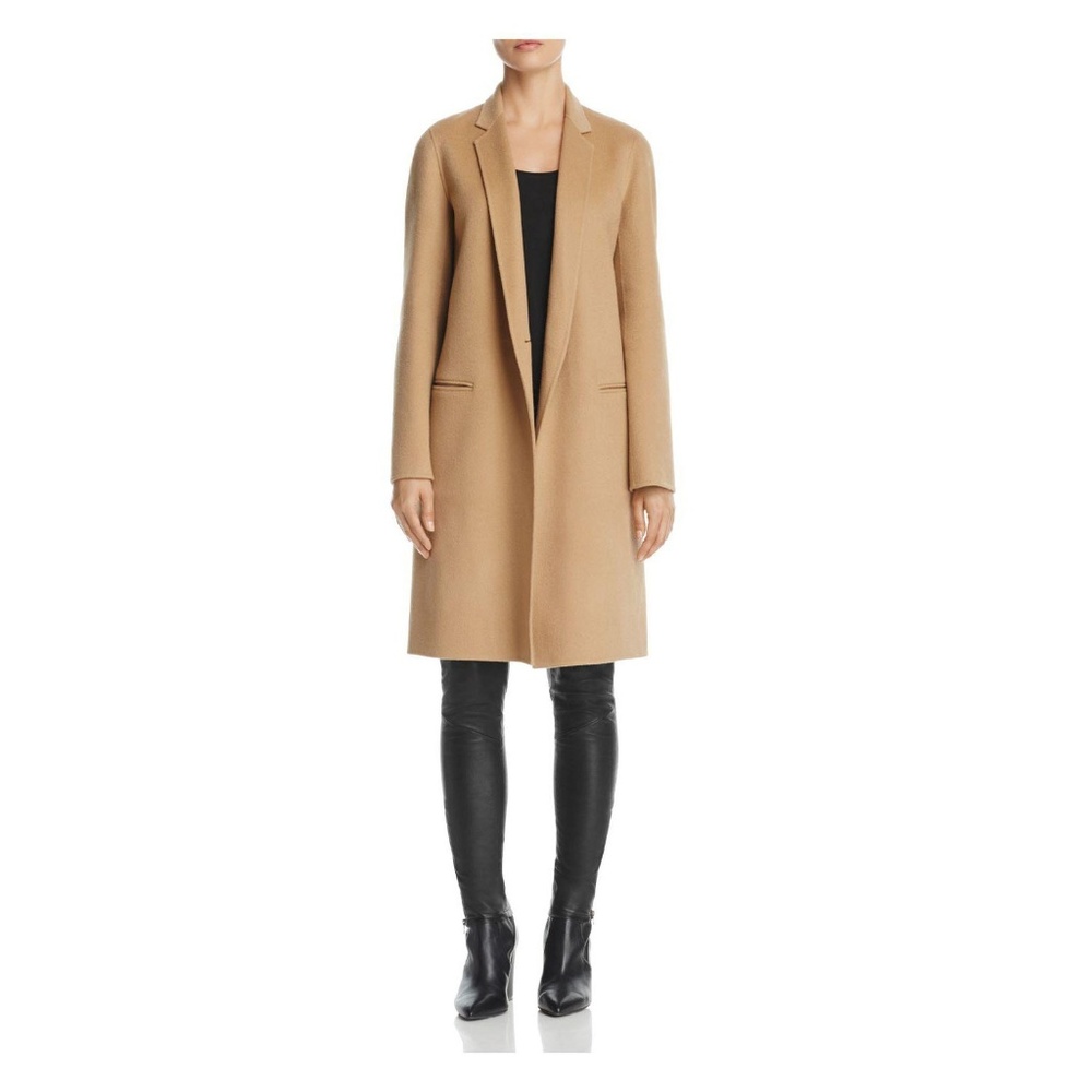 Theory Double-Face Wool and Cashmere Reefer Coat